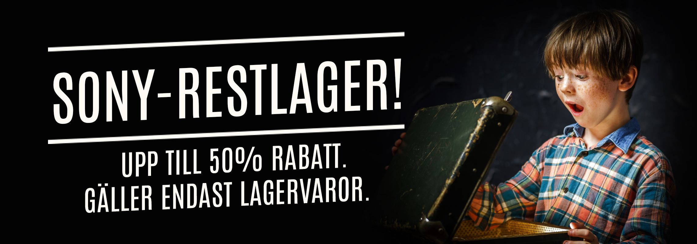 Utförsäljning av utvalda produkter från Sony! 
